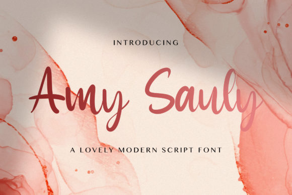 Amy Sauly: A Handwritten Font for Modern Web Design
