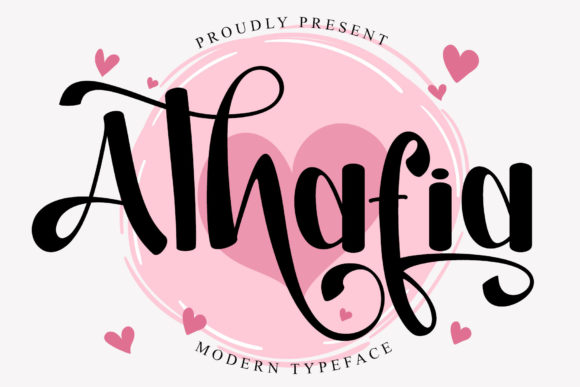 Athafia: A Trendy Handwritten Font for Campaign Creatives
