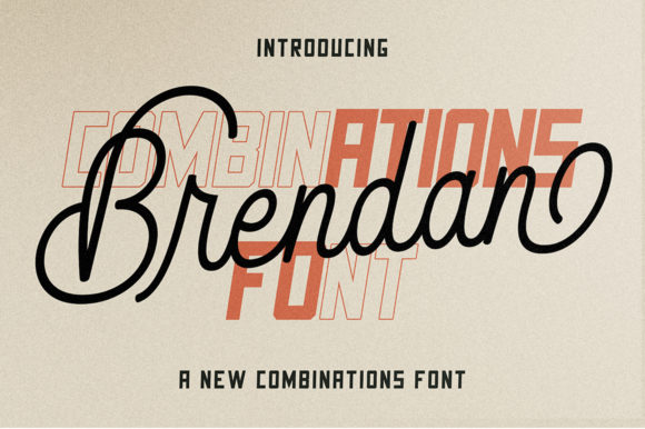 Brendan Duo: A Versatile Script Font for Digital Creatives