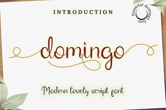 Domino: A Modern Font for Handmade Creations