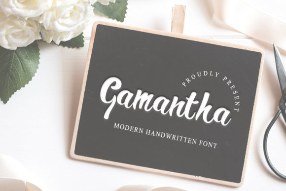 Gamantha Script Font Review