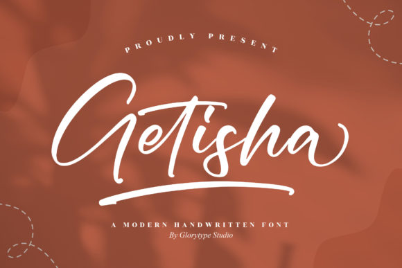 Getisha: A Stylish Script Font for Modern Campaigns