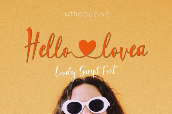 Hello Lovea: A Timeless Script Font for Editorial Design