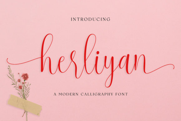 Herliyan: A Stylish Script Font for Modern Branding