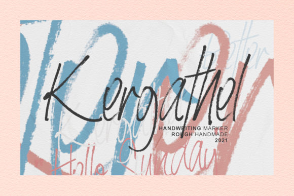 Kergathel: A Handwritten Font That Elevates Brand Identity