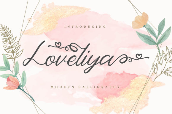Loveliya Font for Modern Campaign Design