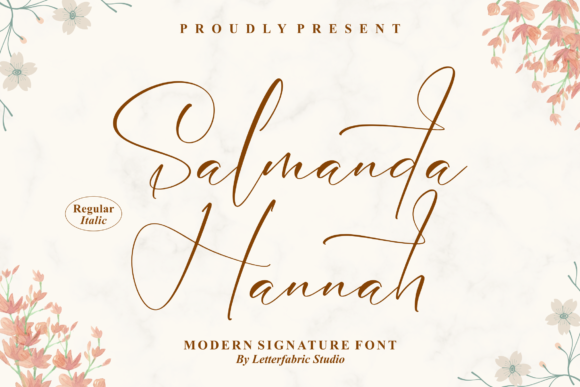 Salmanda Hannah: A Script Font for Modern Web Design