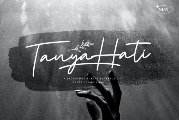 Tanya Hati: A Delicate Script Font for Web Design