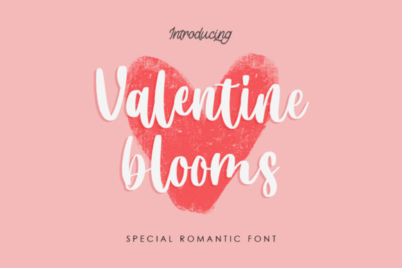 Valentine Blooms: A Font That Elevates Brand Identity