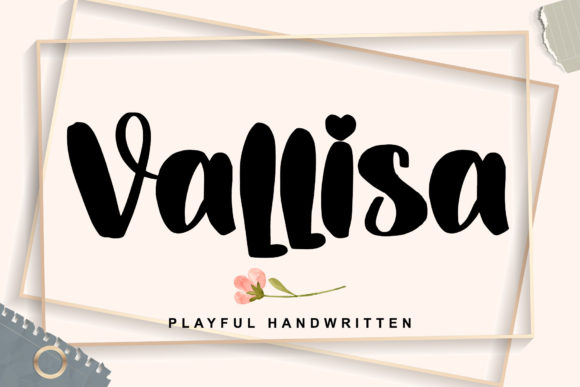 Vallisa: A Playful Font for Eye-Catching Digital Campaigns
