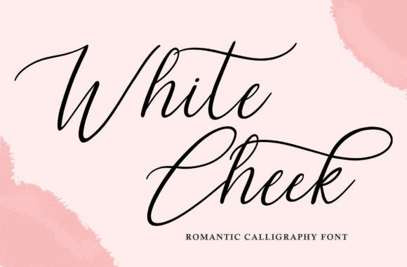 White Cheek: A Modern Calligraphy Font for Web Design